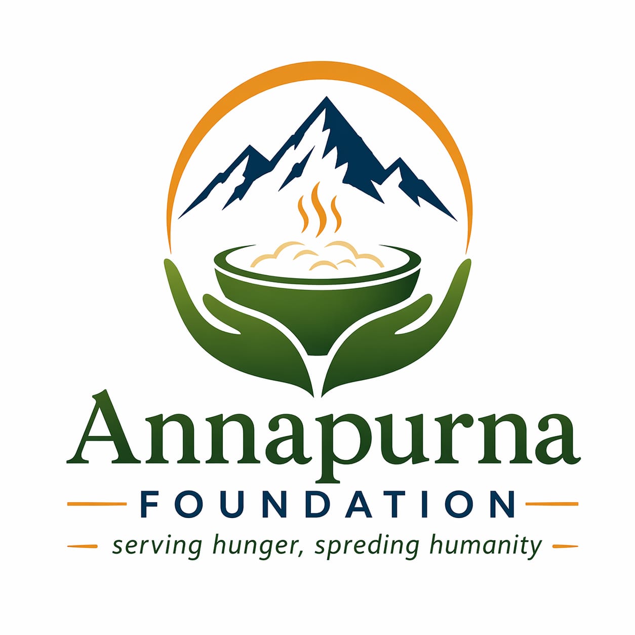 Community meal distribution drive